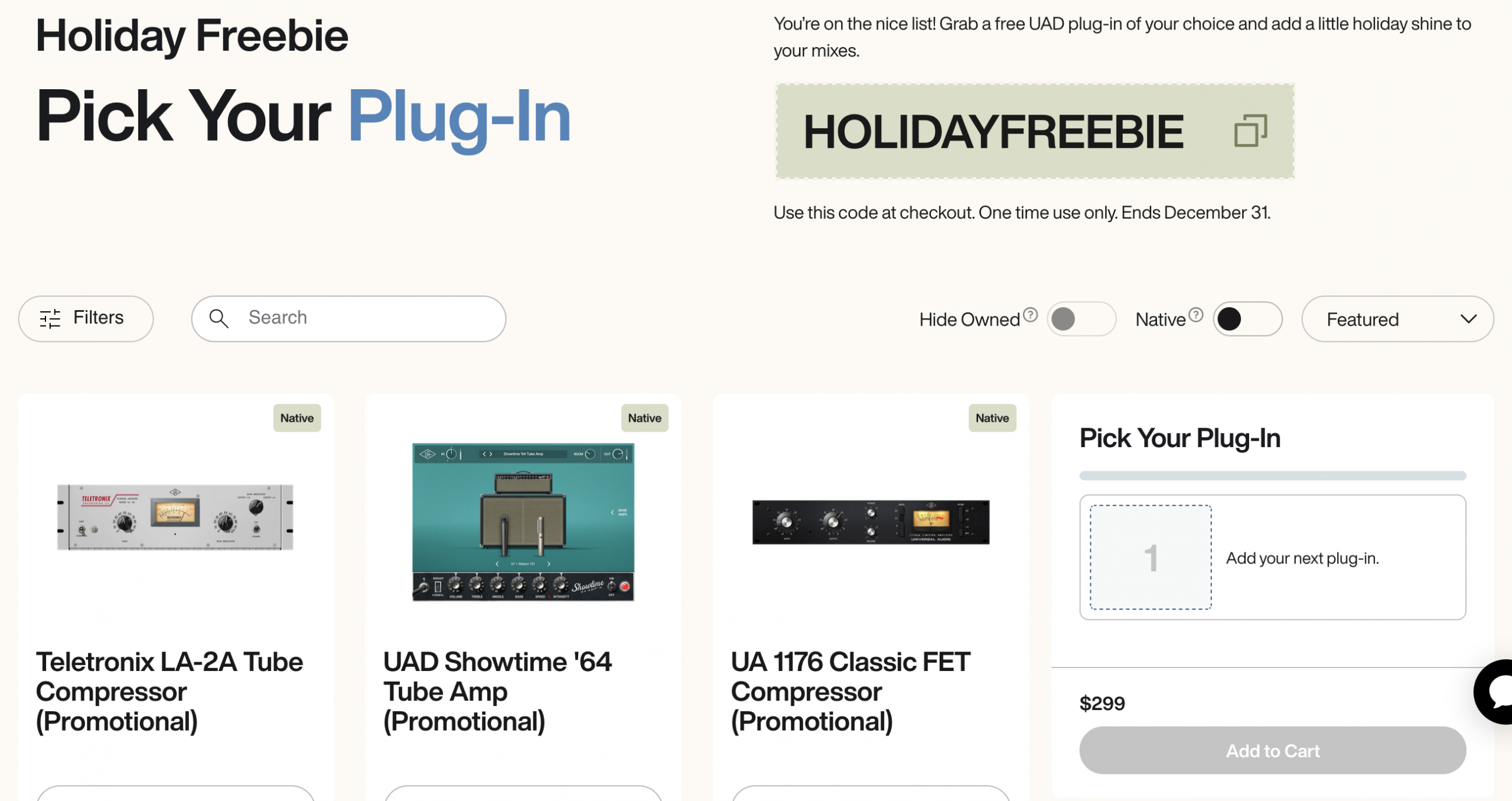 You are currently viewing 🎁 Un Plug-In UAD Natif GRATUIT au Choix : L’Offre à Ne Pas Manquer d’Universal Audio !